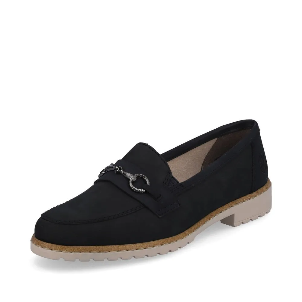 Rieker Ladies Snaffle Trim Loafer