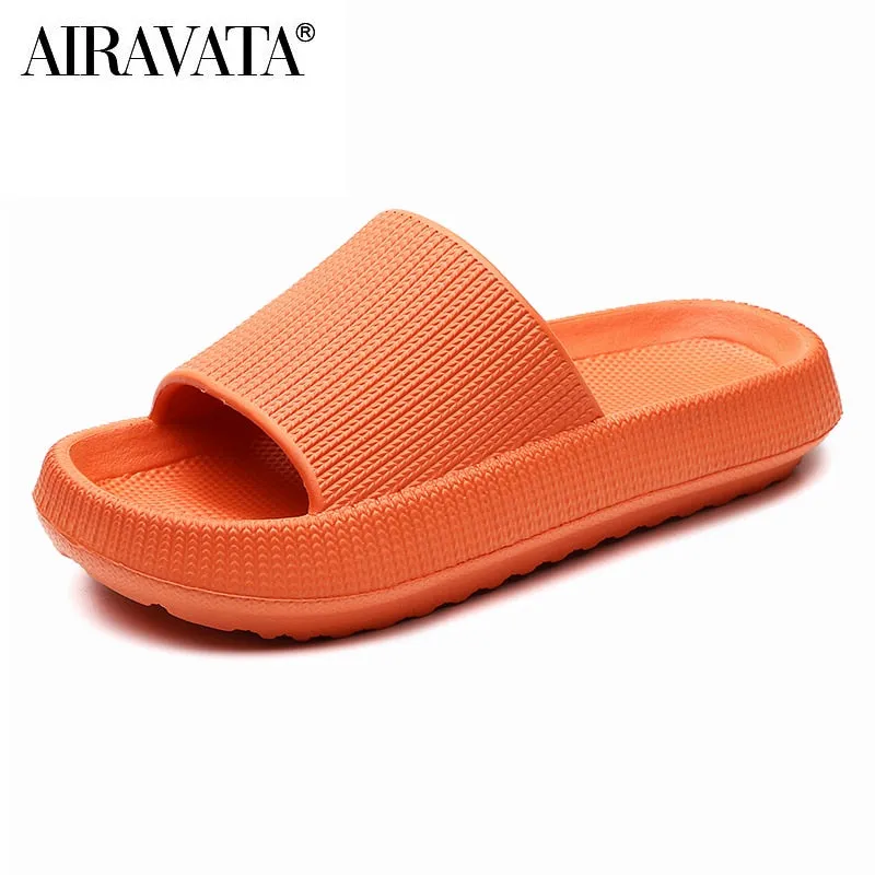 Thick Platform Bathroom Anti-slip Slipper Slide Sandals