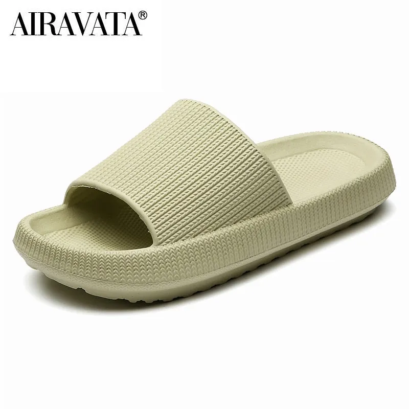 Thick Platform Bathroom Anti-slip Slipper Slide Sandals