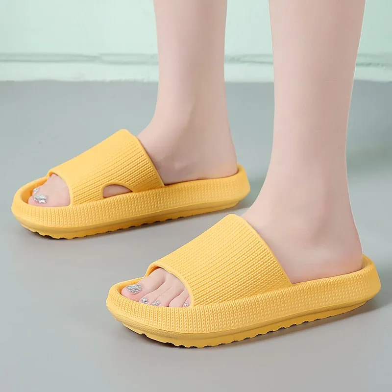 Thick Platform Bathroom Anti-slip Slipper Slide Sandals