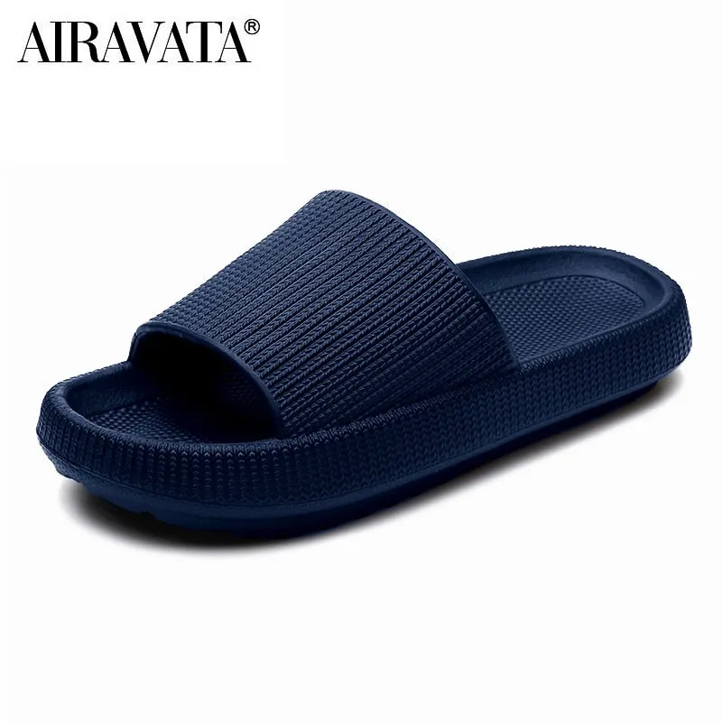 Thick Platform Bathroom Anti-slip Slipper Slide Sandals