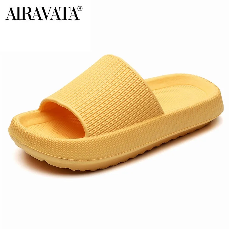 Thick Platform Bathroom Anti-slip Slipper Slide Sandals