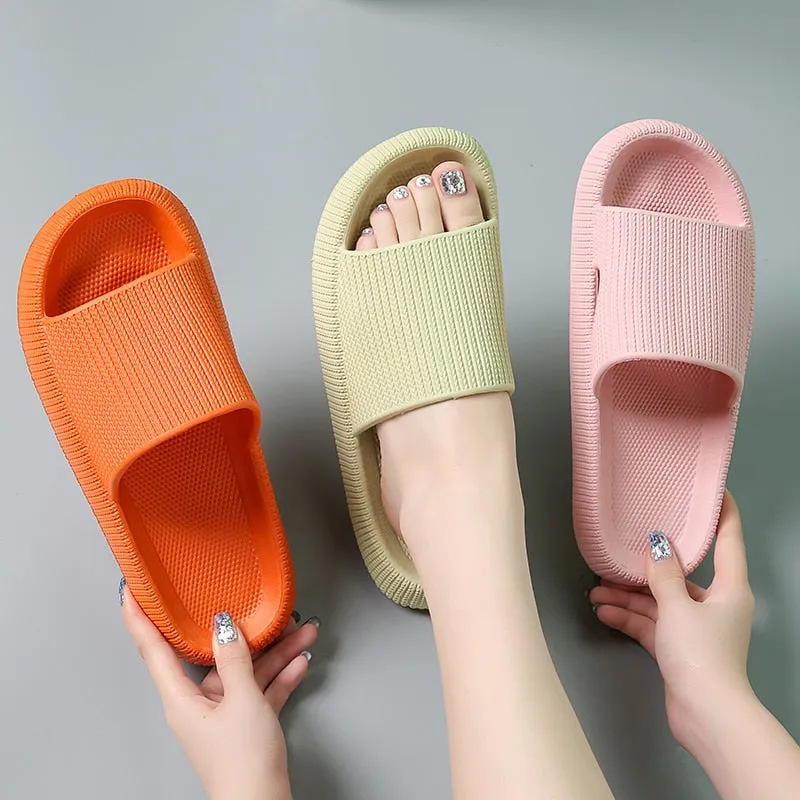 Thick Platform Bathroom Anti-slip Slipper Slide Sandals