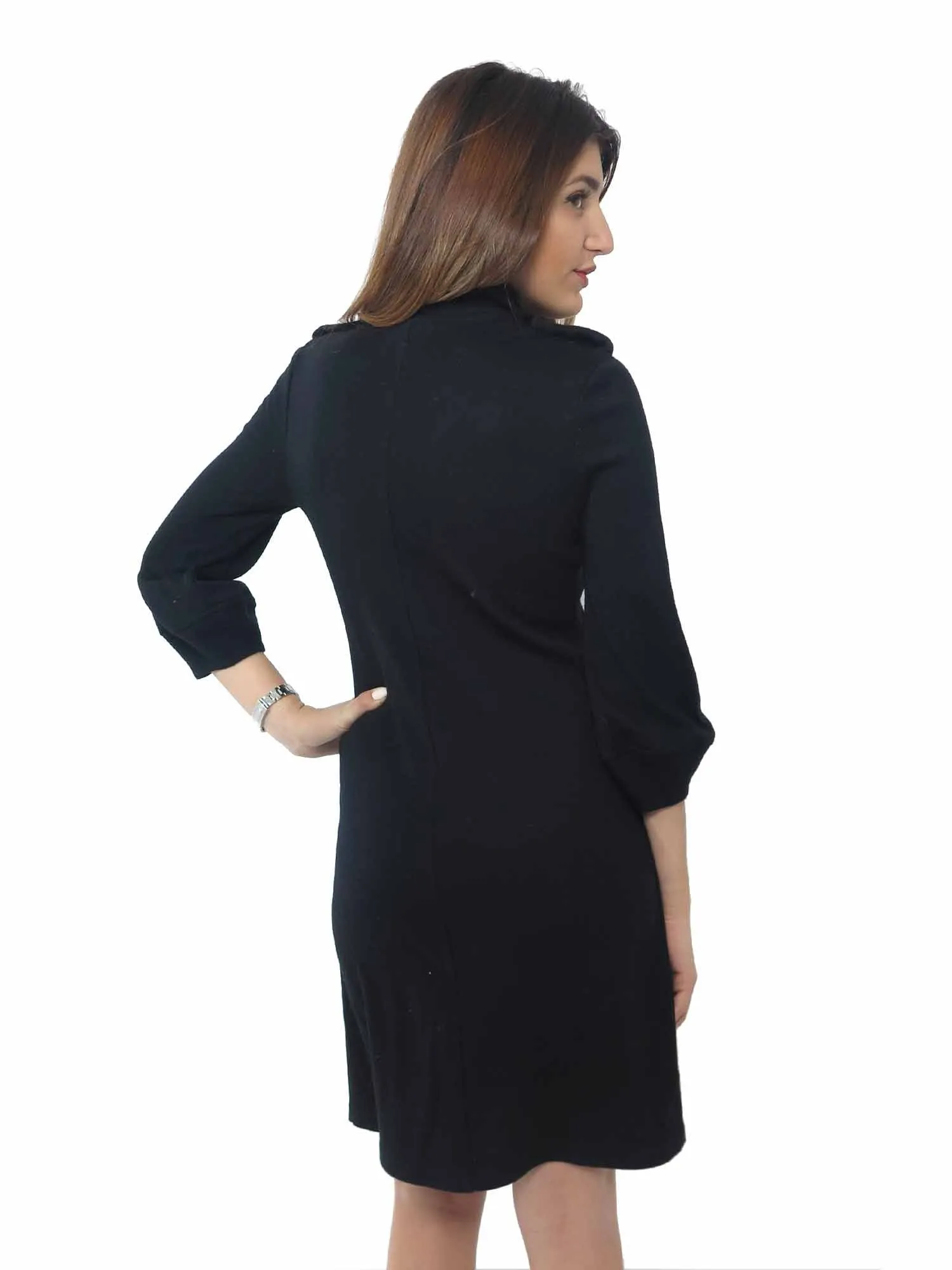Turtleneck Sweater Dress
