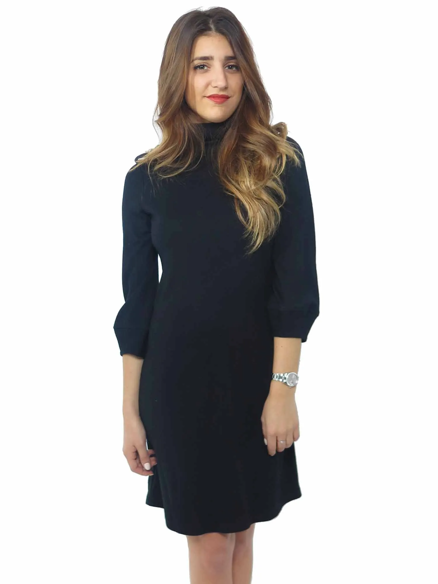 Turtleneck Sweater Dress
