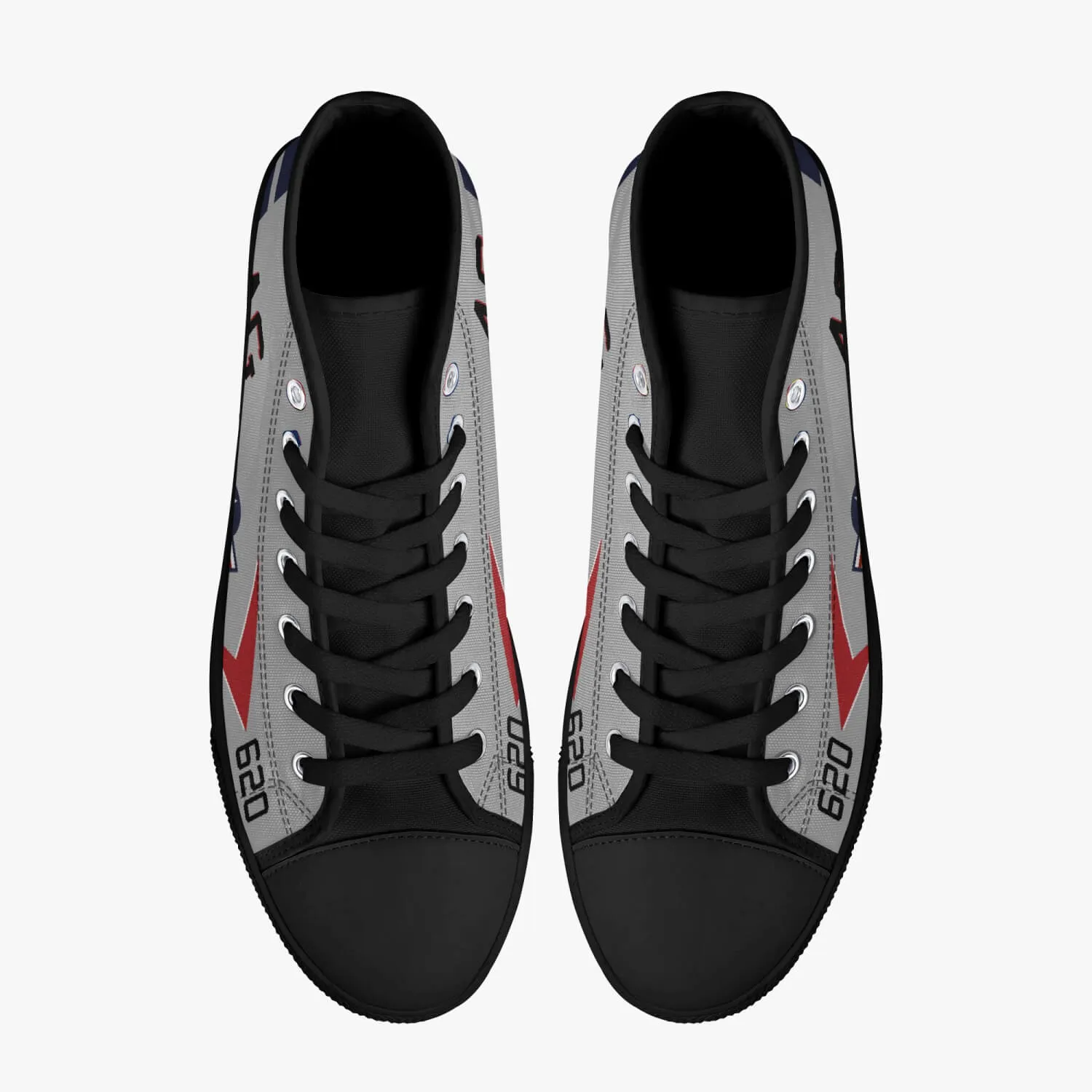 VAH-1 "Smokin' Tigers" High Top Canvas Shoes