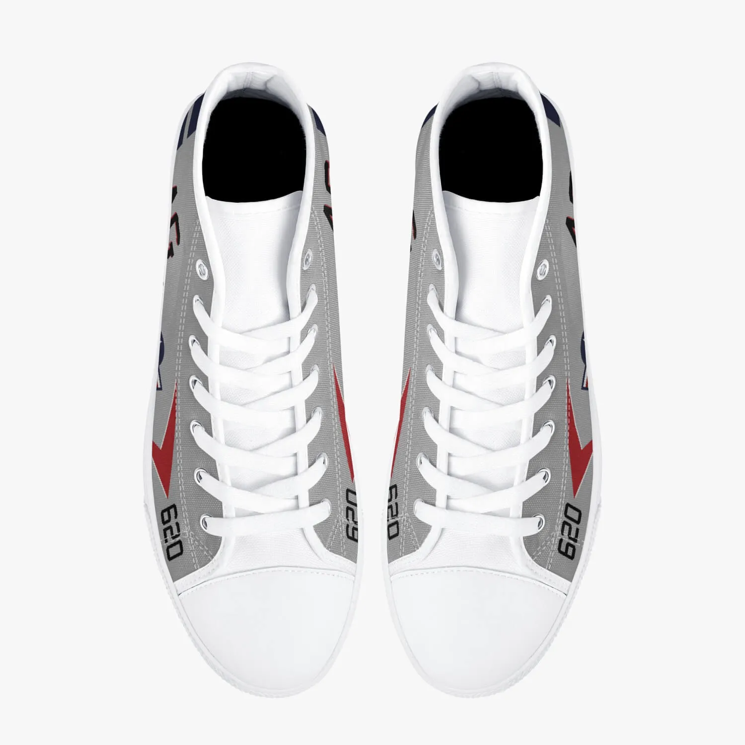 VAH-1 "Smokin' Tigers" High Top Canvas Shoes