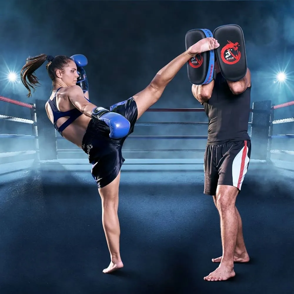Versatile Boxing Mitts - Perfect for Taekwondo, Karate, Kickboxing, and More!