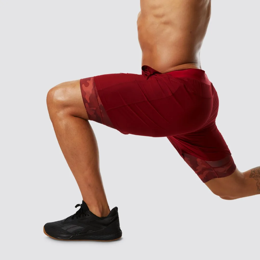 Versatile Short w/ Compression (Red)