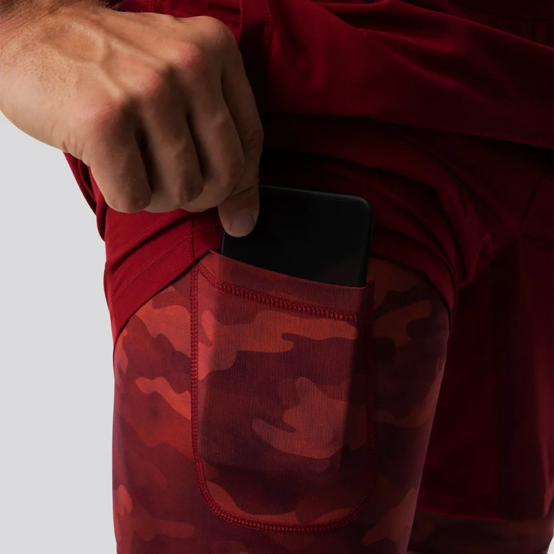 Versatile Short w/ Compression (Red)