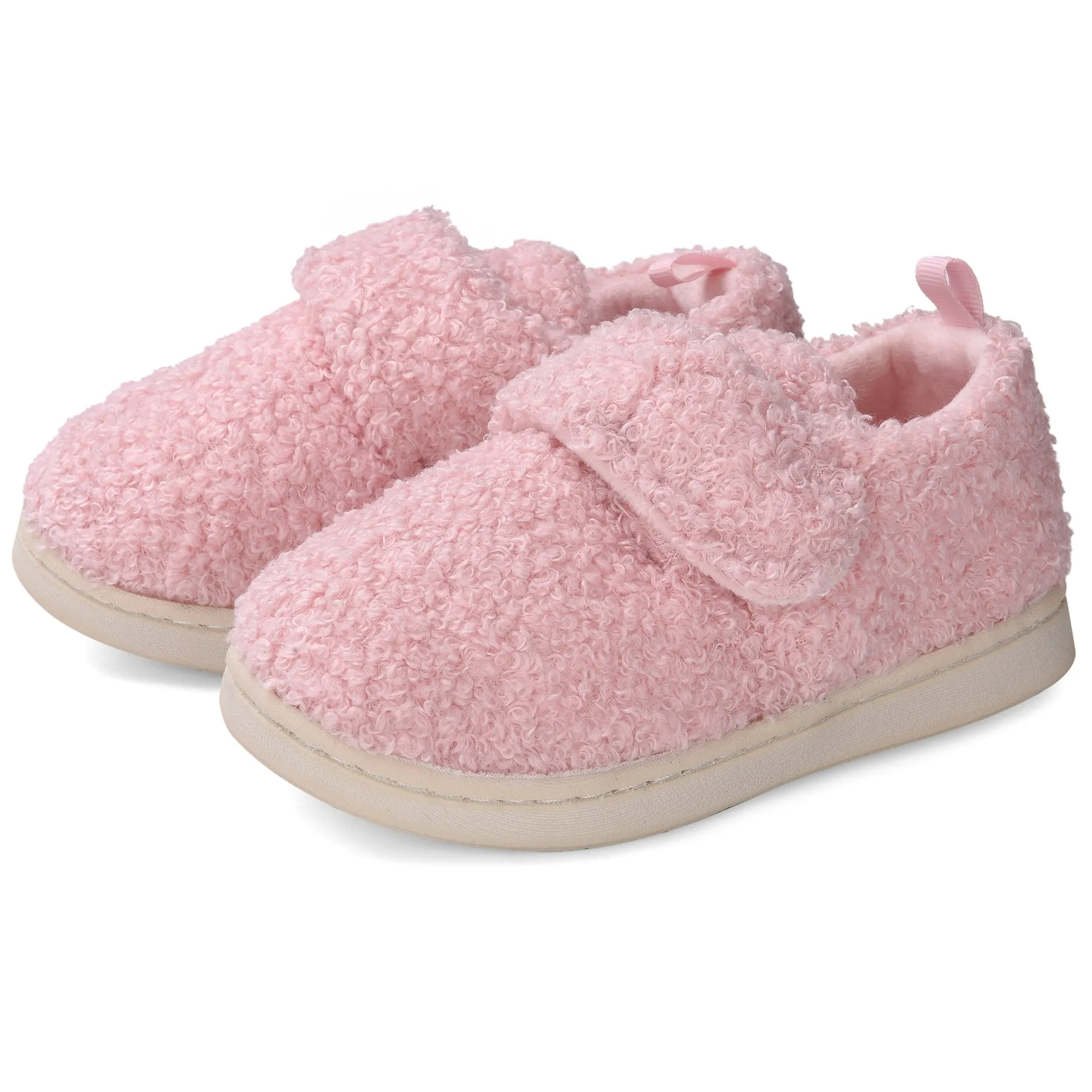 VONMAY Kids Toddler House Slippers for Boys Girls Lightweight Non-Slip Baby Shoes for Indoor Outdoor