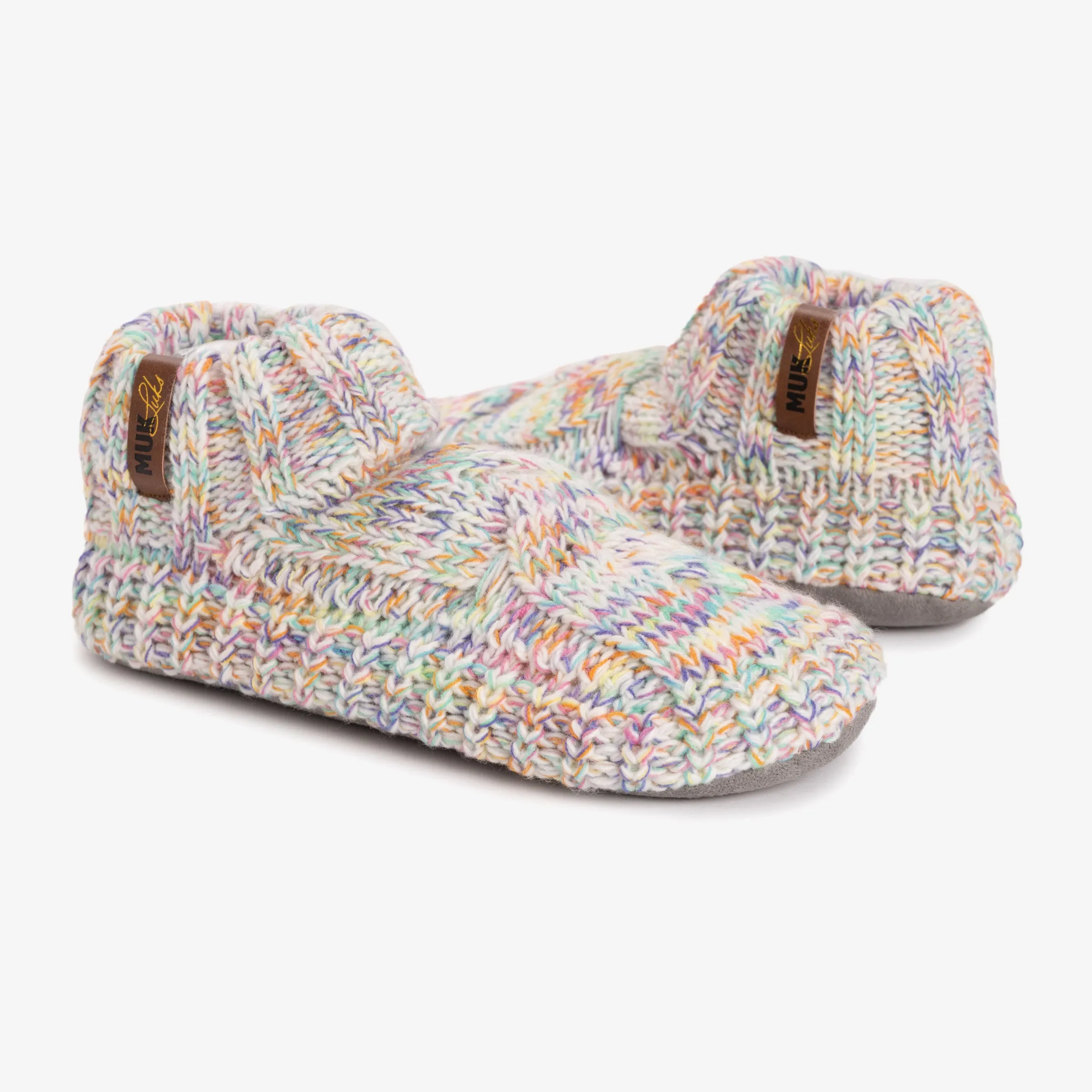 Women's Luxe Space-Dye Short Slipper Sock